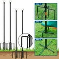 thumbnail image 4 of Walensee String Light Poles with Hook, 9.4FT Lights Hanger with 5-Prong Fork for Patio Christmas Wedding 4 Pack, 4 of 9