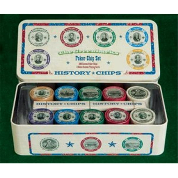 Brybelly The Greenbacks History Chips Poker Chip Set