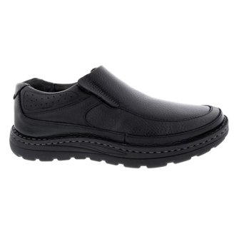 Max by Drew Black Tumbled leather Slip-On Loafers size 11.5 WIDE NEW DREW | Shoes | Max By Drew Black Tumbled Leather Slipon  main image 3
