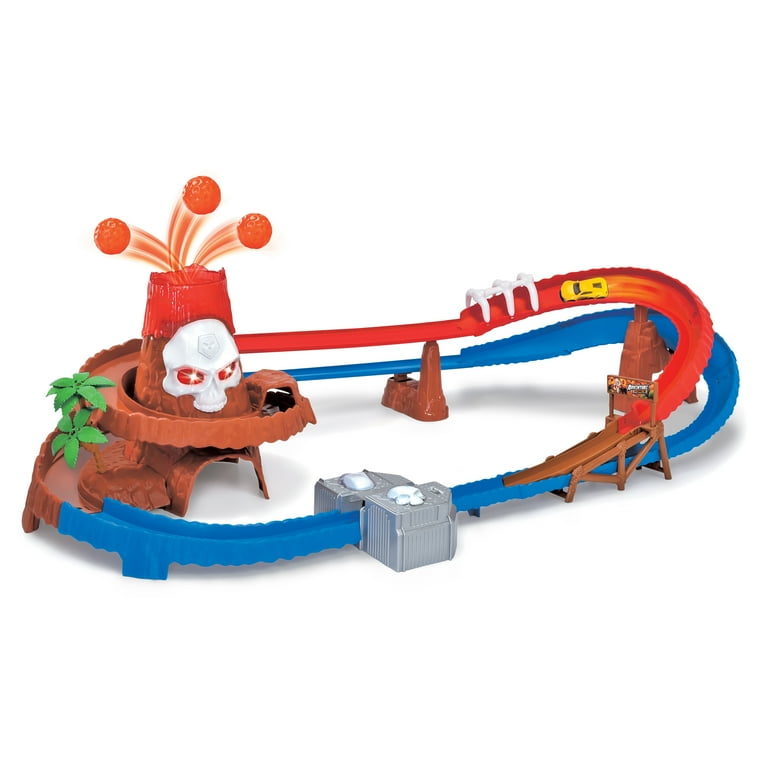 Adventure Force Skull Mountain Volcano Motorized Die Cast Vehicle Track Set Multicolor Track Set Children Ages 3 Walmart