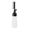 thumbnail image 4 of Botella aplicadora con peine para raíces, botella dosificadora para teñir el cabello para salón negro, 4 of 8