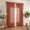 Dark Orange, variant on Zhuge 2‑Pack Dark Orange Ruffled‑Edge Window Drapery Panels, 86.61x55.12in Semi‑Sheer Window Treatment, Rustic Farmhouse Cottage‑Style Curtains for Bedroom Interiors