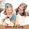 thumbnail image 4 of Hirioo Floating Colorful Cereal for Men's Knit Cuffed Beanie for Outdoor Activities Unisex, 4 of 6
