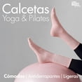 thumbnail image 2 of 12 Par Calcetines Para Yoga Calcetas Pilates Mujer Fitness, 2 of 7