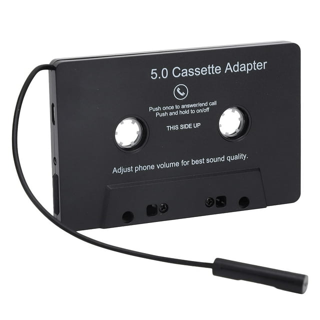 Receptor de audio con casete Bluetooth 5.0 PUSOKEI para coche, color negro
