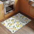 thumbnail image 3 of Rectangle Area Rug 2x3ft,Summer Watercolor Lemon Flower Washable Carpet Non-Slip Runner Accent Rugs Indoor Floor Mat for Bedroom Living Room Decor,Spring Farm Fruit Green Leaf, 3 of 9