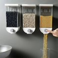 thumbnail image 4 of Wall Hanging Food Storage Box - Airtight Container for Rice Grains, Oat Grains - 1 L, 4 of 4