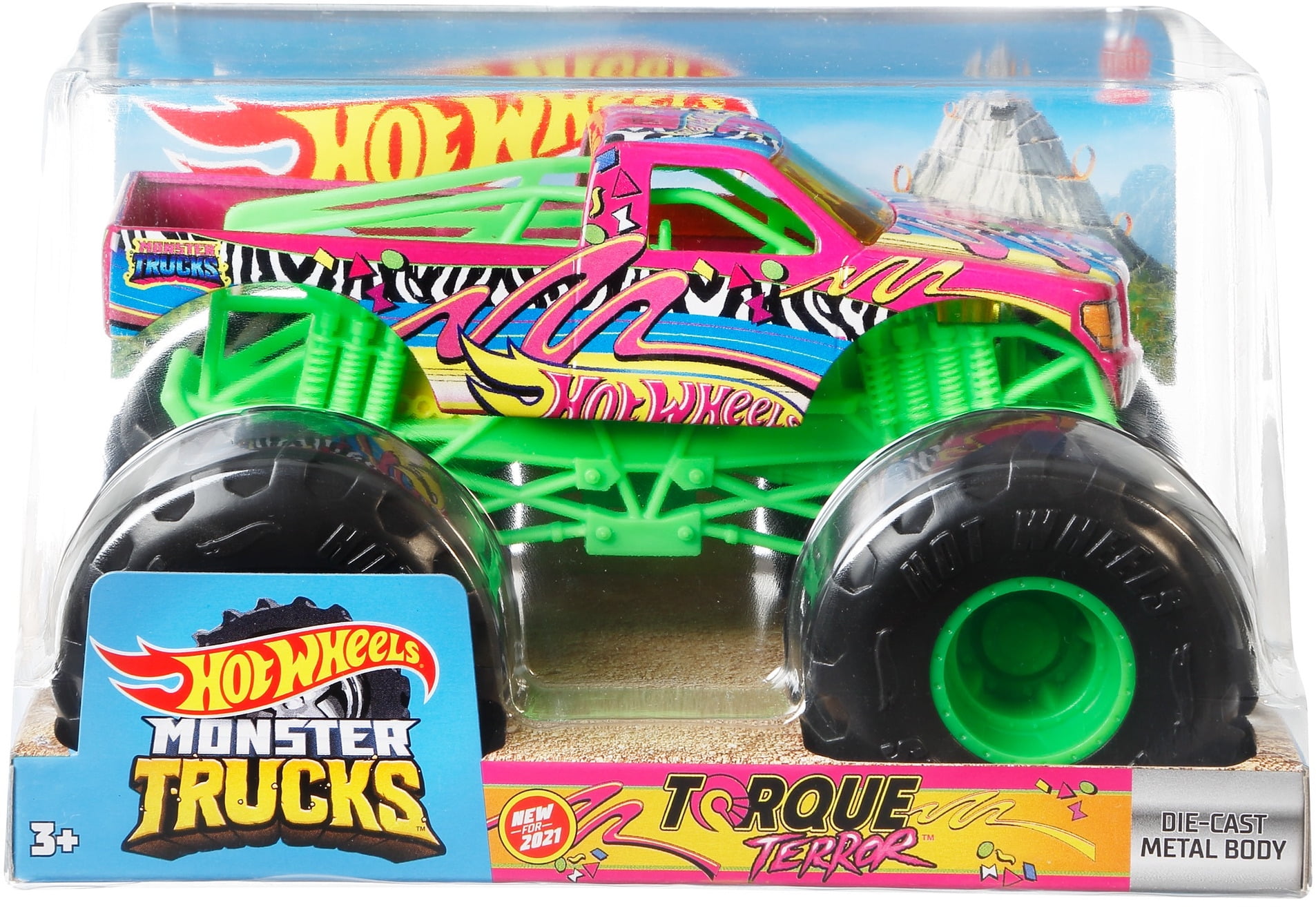 Carrinho Hot Wheels Monster Trucks Torqueterro Edição 2022