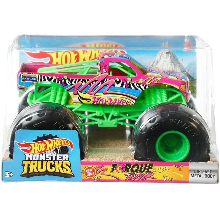Hot Wheels Monster Trucks Torque Terror - 1:24 Scale Oversized
