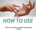 thumbnail image 5 of Soothing Wipe, Gentle Hand Body Moisturizing Portable Disposable Wipes, 5 of 5