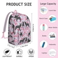 thumbnail image 5 of Artistic Dog Print Canvas Bookbag – Lightweight Travel Backpack with Durable Oxford Material and Anti-theft Multifunctional Features for Students, Travelers, and Outdoor Activities, 5 of 5