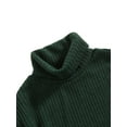 thumbnail image 4 of Nituyy Robe Tricotée pour Enfants, Jupe à Col Haut avec Ceinture, 4 of 6