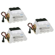 Kastar 3-Pack Battery 15.6V 2000mAh Replacement for Shark XB75N SV75-N SV75Z-N SV75C-N SV75SP-N N-Series SV75_N SV75Z_N SV75SP_N SV75N SV7514-N Cordless Pet Perfect Hand Vacuum Euro-Pro Shark-Ninja