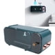 thumbnail image 5 of Caja De Pañuelos, Estante De Almacenamiento Para Teléfono Móvil, Soporte De Papel Montado En La Pared, Soporte De Papel Higiénico Completamente Transparente Para Baños De OTVIAP rectángulo verde, 5 of 8