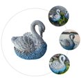 thumbnail image 4 of 1Pc Swan Plant Pot Resin Flower Planter Graden Balcony Decor Succulent Planter, 4 of 7