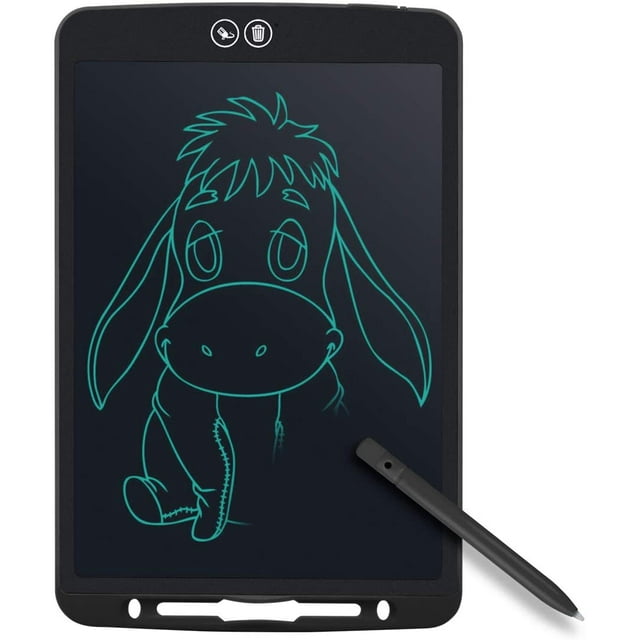 Partially Erasable Writing Tablet, 8.5 Inch Electronic LCD Writing Board With Anti-Clearance Function, Paperless Pen For Writing, Drawing, Notes, Great Gifts