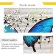 thumbnail image 2 of Butterfly Musical Jigsaw Puzzles 500 PiecesPuzzles for Adults Family Game Intellective Toys Wall Art Work for Educational Gift Home Decor, 2 of 7