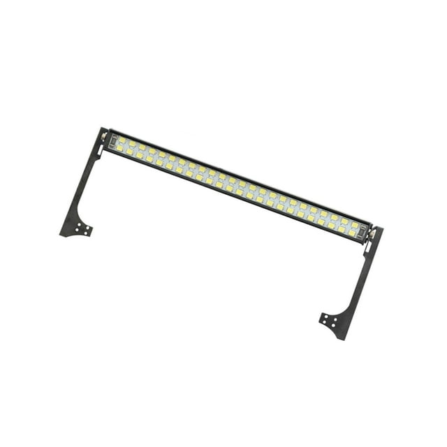 Bright LED Light Bar Roof Lamp for Support two methods: SCX10 D90 1/10 Scale RC Crawler Car 147mm for Wrangler
