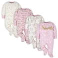 thumbnail image 1 of Calzado Sleep 'N Play Gerber para niñas, princesa, color rosa, 0-3 m, 1 of 5