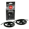 KIWI Sneaker NoTie Shoe Laces, Black (1 pair)
