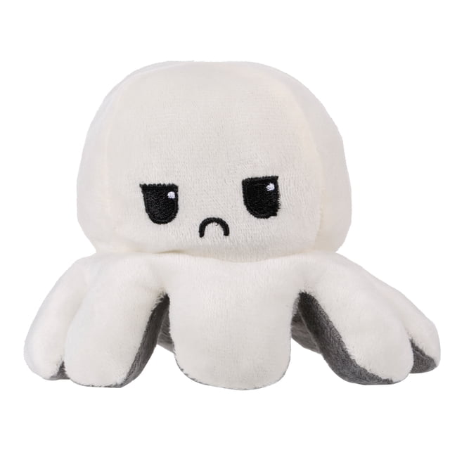 Jouet en Peluche Pieuvre Retournable, Jouet en Peluche Réversible Double Face, Poupée Mignonne, Jouet Convenant aux Enfants Garçons Filles Anniversaire