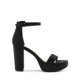 thumbnail image 2 of Sandalia para Mujer DREAM PAIRS DWUMHS2508 Tacón de 10 cm en Gamuza Negra, 2 of 7