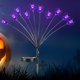 thumbnail image 1 of Luces de luciérnaga con energía solar LED Luces de camino de Halloween para patio (10LED-2 piezas), 1 of 7
