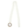 thumbnail image 4 of 2pcs Metal Pearl Decoration Curtain Tieback Simple Strapping Elastic Belts, 4 of 7