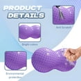 thumbnail image 3 of BESTSKY Exercise Ball,35.4"*17.7"*17.7" Yoga Ball,Anti-Slip Peanut Ball,Purple, 3 of 7