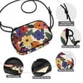 thumbnail image 3 of FORMRS Mini Crossbody Bag for Women Adjustable Rope Shoulder Casual Phone Purse, Large Colorful Flowers Pattern, 3 of 7