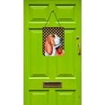 thumbnail image 2 of Carolines Treasures LH9073DS1216 Basset Hound Candy Corn Halloween Portrait Wall or Door Hanging Prints 12WX16H, 2 of 2