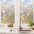 thumbnail image 1 of Mefallenssiah Colorful Crescent Electrostatic Glass Sticker Pvc Film Window Sticker Glass Film, 1 of 9