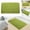 Green, variant on Green Memory Foam Kitchen and Bathroom Rug, Non-Slip Indoor Outdoor Carpet, 80x50cm, Comfortable and Stylish for Home Use
