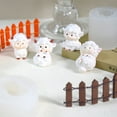 thumbnail image 5 of Milue Silicone Chocolate Sheep Green Bean Cake Fondant Cake Candy Mould for Decor, 5 of 17