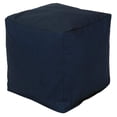 thumbnail image 2 of Majestic Home Goods Solid Indoor/Outdoor Ottoman Pouf Cube, 2 of 2