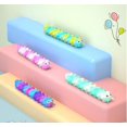 thumbnail image 1 of nipocaio 3D Chenille Décompression Vent Ventouse Bureau Décompression Musique 4 Pcs, 1 of 5