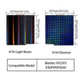 thumbnail image 4 of Double-sides H1H 3D Printer Platform 257x257mm Build Plate Spring Steel Sheet Compatible with  /X1/X1E/P1P/P1S/A1 3D Printers No Magnetic Base - H1H Light Beam + H1H, 4 of 6
