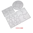thumbnail image 2 of Puzzle Metal Cutting Dies Stencil For DIY Scrapbooking Paper Card Embossing Craft Decor, 2 of 10