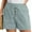 Light Blue, variant on TAGOLD Women's Summer Athletic Shorts Pants,Casual Plus Size Short Pants for Womens,Women's Linen Shorts Solid Color Comfortable Elastic Wide Leg Casual Shorts