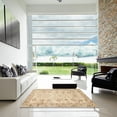 thumbnail image 7 of Ahgly Company Machine Washable Indoor Square Traditional Khaki Gold Area Rugs, 6' Square, 7 of 7