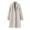 Beige, variant on Lovskoo Womens Winter Coats Open Front Wrap Coat Pea Coat Fall Lapel Woolen Cloth Coat Trench Jacket Long Overcoat Outwear Beige