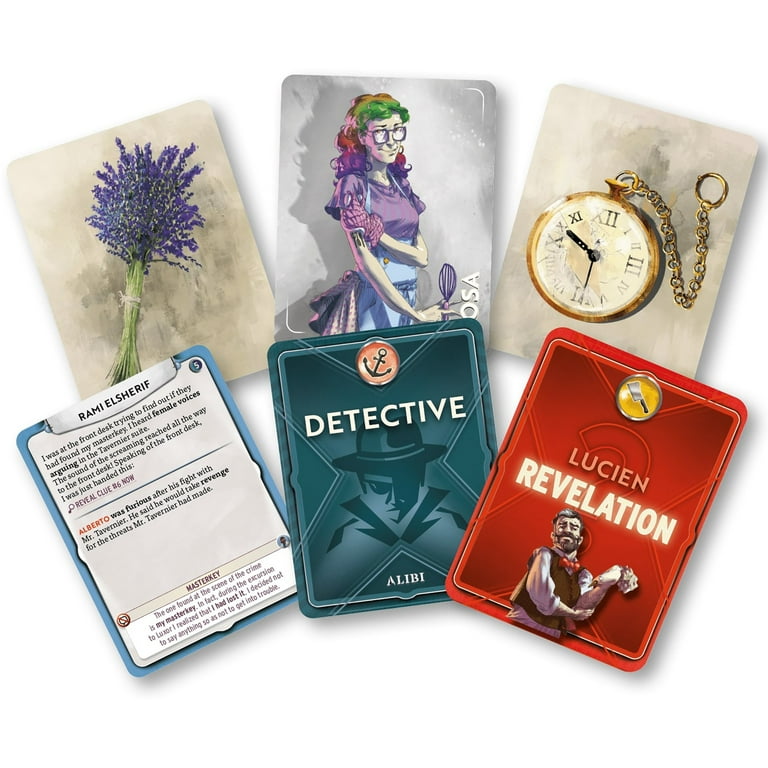 Alibi - Gioco Investigativo Da Tavolo, Murder Party Con 3 Delitti Per 5-6 Giocatori, 60 Minuti