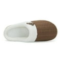 thumbnail image 3 of NineCiFun House Slippers for Women on Memory Foam Indoor Outdoor Fuzzy Slippers (Brown,Size 9-10), 3 of 7