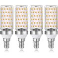 thumbnail image 1 of E14 16w Led Bulb Warm White 3000k 1600lm, Halogen Lamp Equivalent E14 100w 120w, Ac 230v, Non-dimmable, 4pcs/yy, 1 of 5
