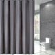 thumbnail image 1 of Shower Curtain 240x200 Cm, With 16 Hooks, Extra Wide, Weighted, Mildew Resistant, Dark Grey, Waterproof, Large Bath Curtains, Polyester Fabric, Antiba, 1 of 4