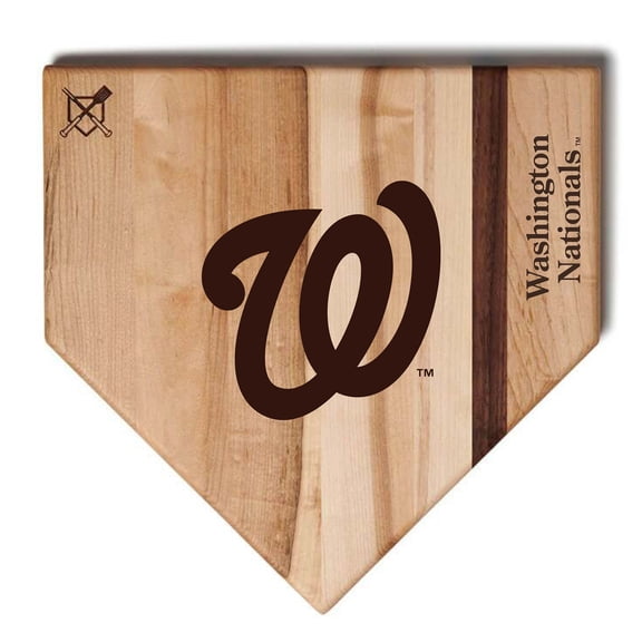 Baseball BBQ Washington Nationals 17'' x 17'' Home Plate Cutting Board