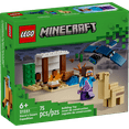 thumbnail image 3 of LEGO Minecraft Steve's Desert Expedition Building Toy, Biome with Minecraft House and Action Figures, Minecraft Gift for Independent Play, Gaming Playset for Boys, Girls and Kids Ages 6 and Up, 21251, 3 of 8