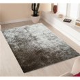 thumbnail image 1 of Amazing Rugs A1015-811 8 x 11 ft. Fuzzy Shaggy Hand Tufted Area Rug in Silver, 1 of 1