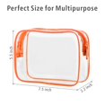 thumbnail image 3 of PACKISM Clear Toiletry Bag, 3 Pack TSA Approved Toiletry Bag Quart Size Bag, Travel Makeup Cosmetic Bag for Women Men, Carry on Airport Airline Compliant Bag, White (for age 12 or above), 3 of 10