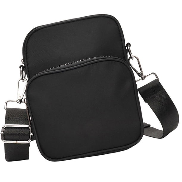 Multi Functional Nylon Phone Bag For Women Shoulder Bags Casual Crossbody Design With Spacious Zippered Layers